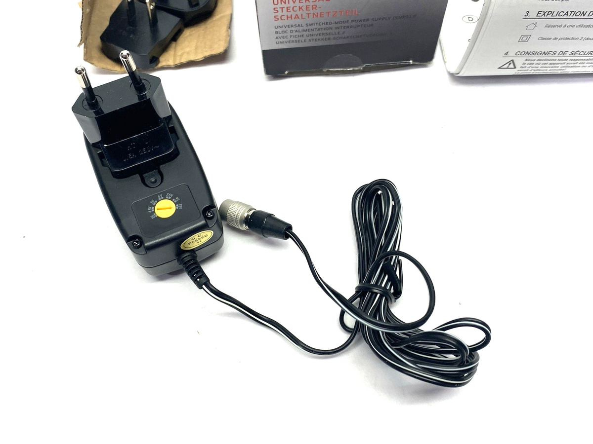 Voltcraft SPS12-7W Universal Power Supply Adapter hirose 6-Pin Female - Maverick Industrial Sales