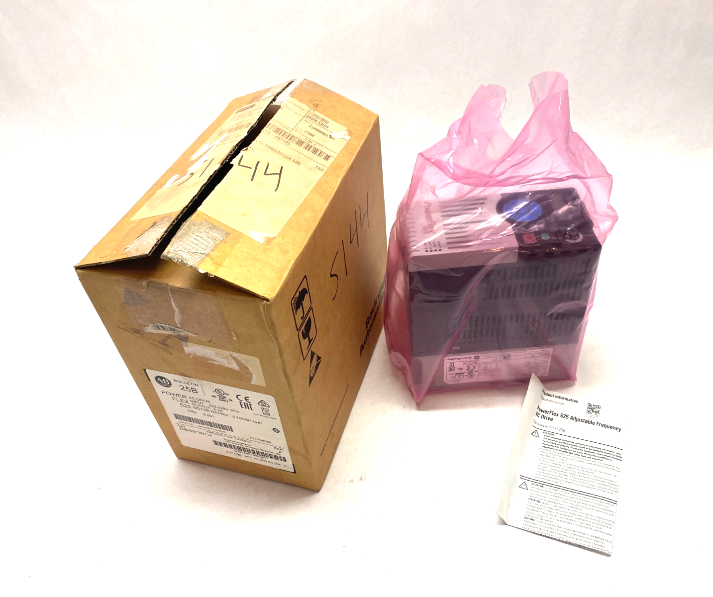 Allen Bradley 25B-D2P3N114 Ser. A Power Flex 525 Adjustable Frequency AC Drive - Maverick Industrial Sales