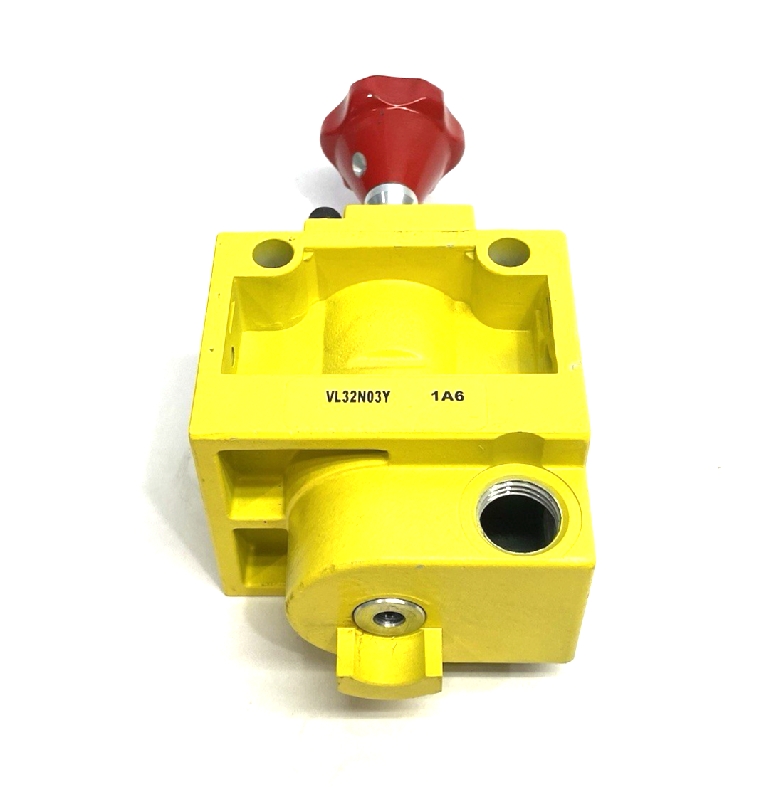 VL32N03Y | Emerson Numatics™ Lockout/Shutoff Valve, 3/8" In/Out, 1/2" Exhaust - New – Open box - Maverick Industrial Sales