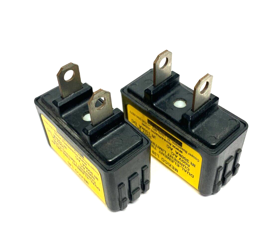 Bussmann TCF1 CUBEFuse Dual Element Time Delay Current Limiting Fuse LOT OF 2 - Maverick Industrial Sales