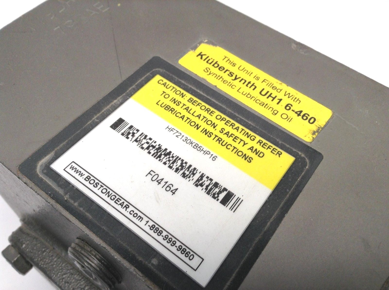 Boston Gear F721B30KB5HP16 Speed Reducer 30:1 Ratio 0.99HP - Maverick Industrial Sales