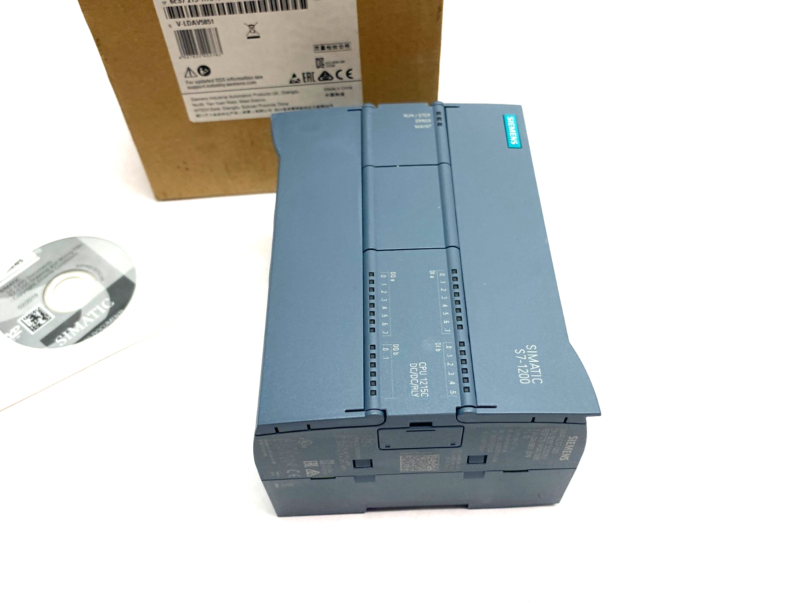 Siemens 6ES7 215-1HG40-0XB0 SIMATIC S7-1200 CPU Module DI 14x24VDC DQ 10x - Maverick Industrial Sales