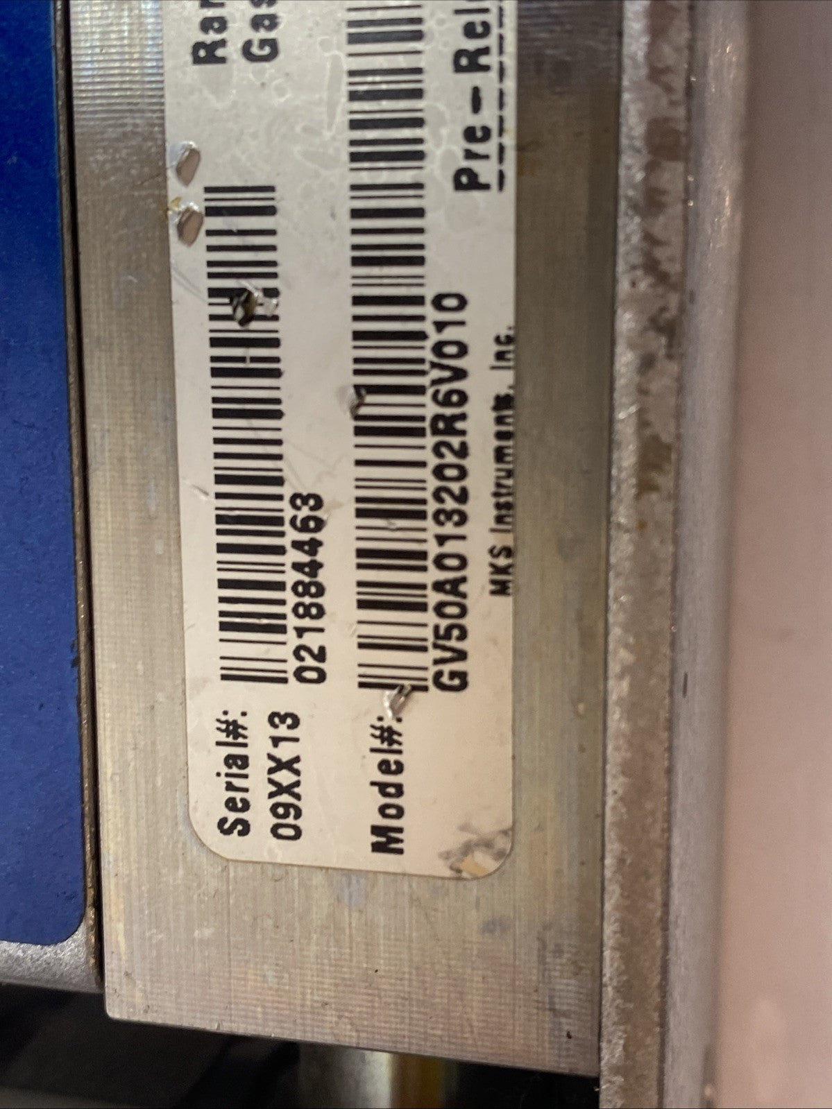 MKS GV50A013202R6 Mass Flow Controller N2 200 sccm 4 VCR DeviceNet - Maverick Industrial Sales