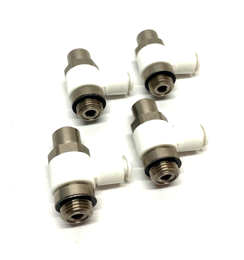 SMC AS2201F-G02-06W2D Flame Resistant Flow Control Valve 1/4" LOT OF 4 - Maverick Industrial Sales