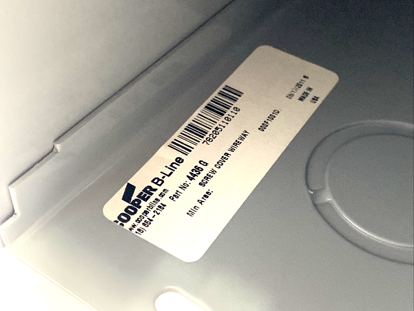 4436 G,4436G | Eaton 4436 G B-Line Wiring Trough 4" x 4" x 36" G Style Wireway NEMA 4X Steel - New Other - Maverick Industrial Sales
