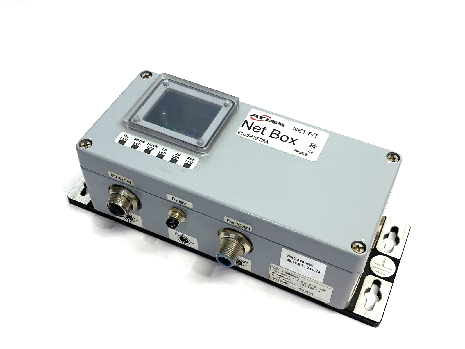 ATI Industrial Automation 9105-NETBA Net Box Interface NET F/T - Maverick Industrial Sales