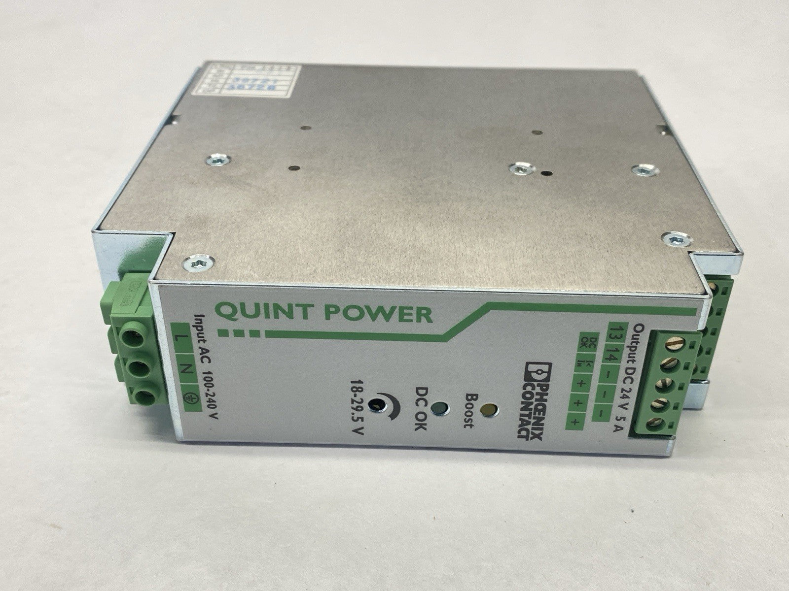 QUINT-PS/1AC/24DC/5 | Phoenix Contact Power Supply 2866750 - Used - Maverick Industrial Sales