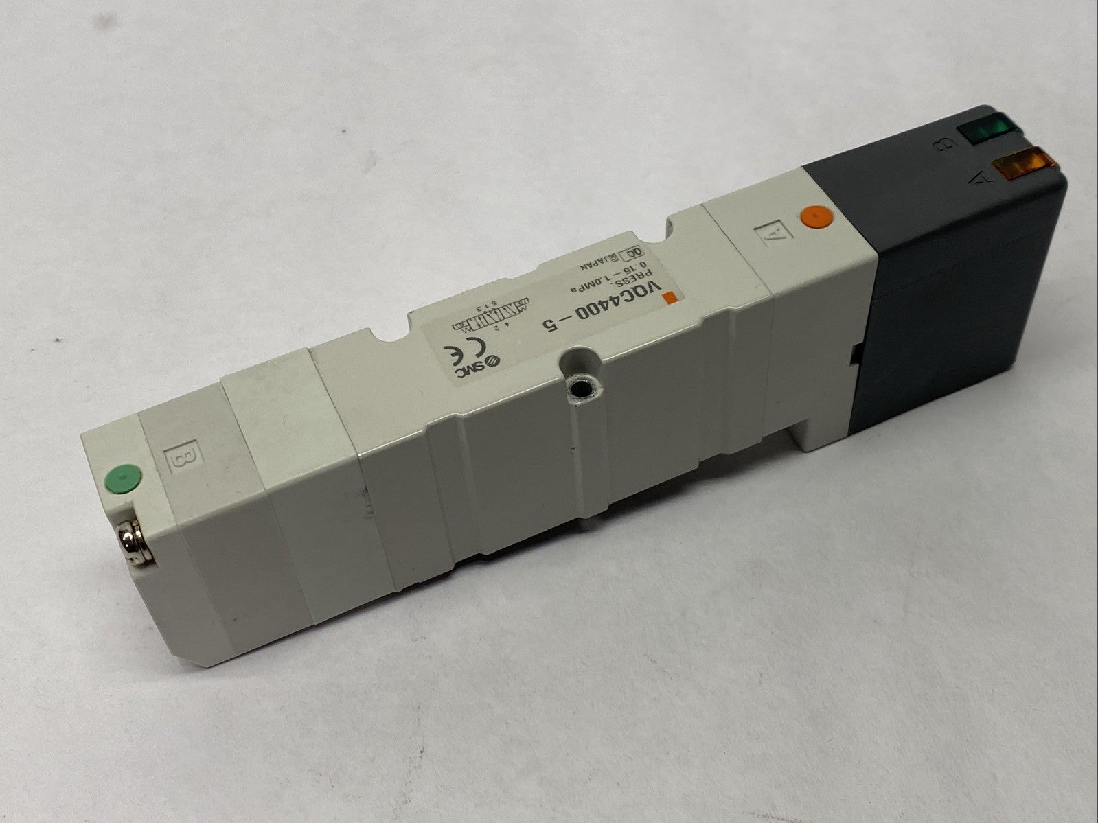 SMC VQC4400-5 VQC Series Pneumatic Manifold Solenoid Valve 5-Port - Maverick Industrial Sales