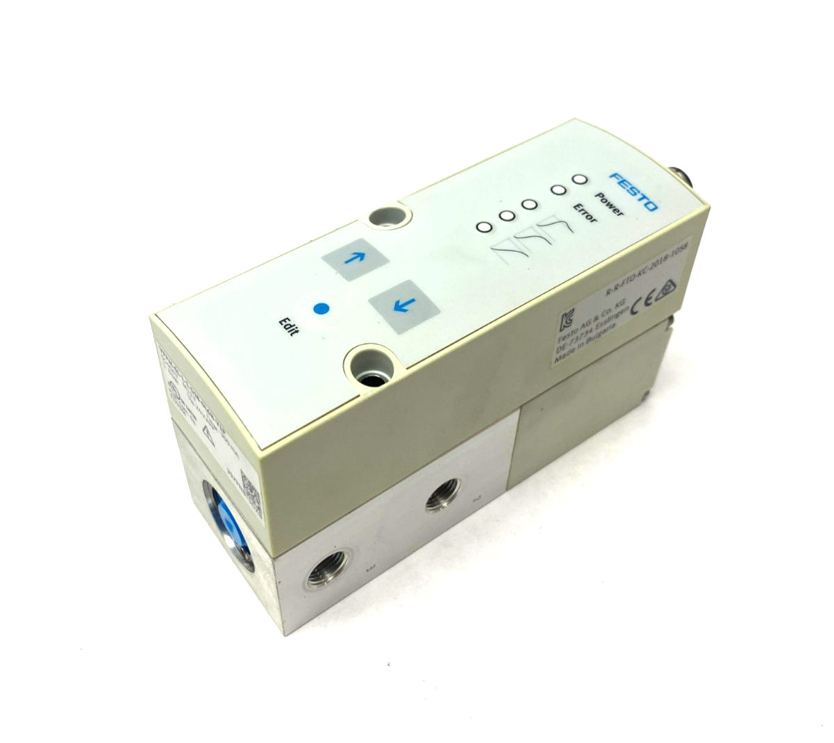 Festo VPPM-6L-L-1-G18-0L6H-V1P Proportional Pressure Control Valve 554043 - Maverick Industrial Sales