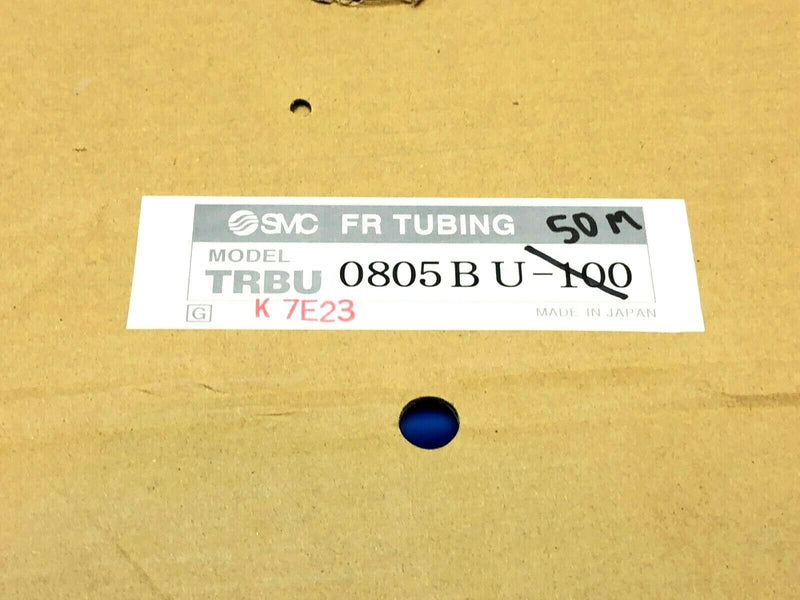 SMC TRBU0805BU Flame Resist Blue Tubing 50m Length - Maverick Industrial Sales