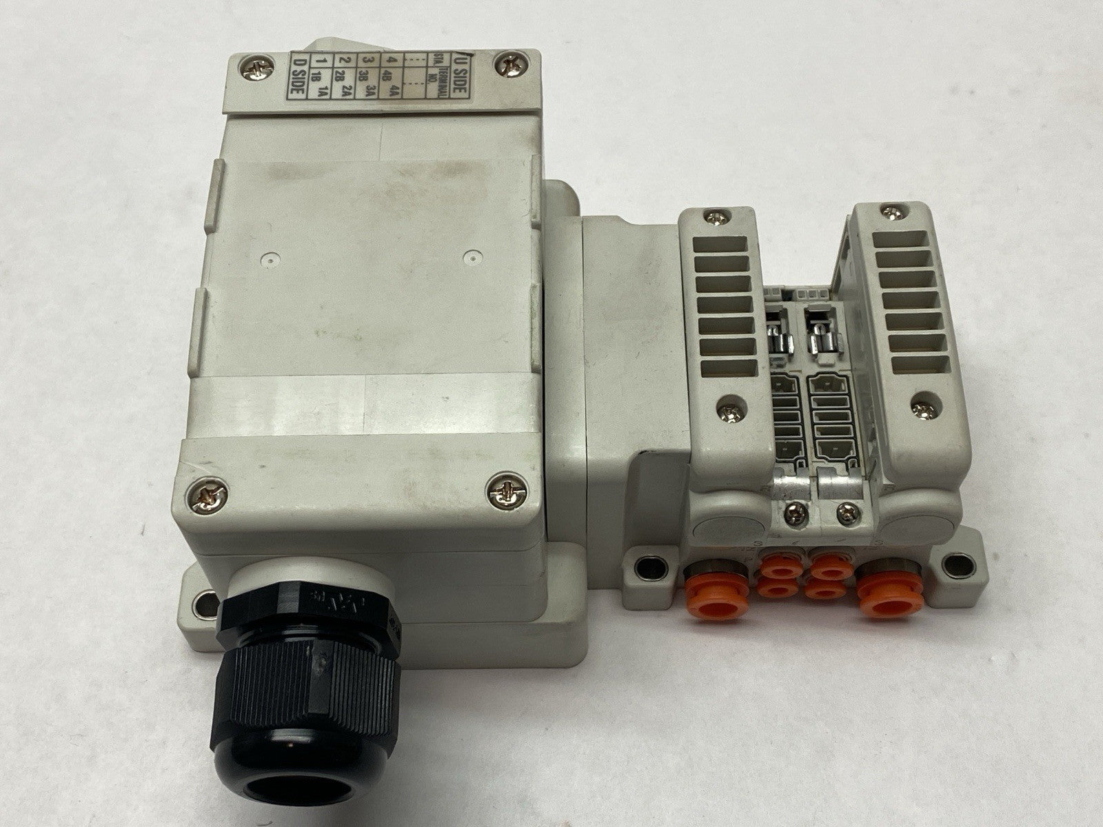 SMC VV5QC11-02N3TD0-S Terminal Base Mount Plug In Manifold - Maverick Industrial Sales