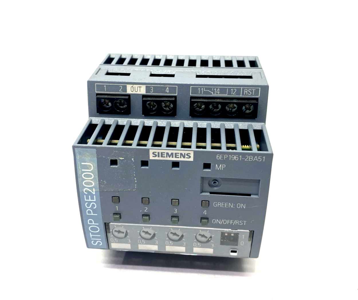 Siemens 6EP1961-2BA51 SITOP PSE200U 3A NEC CLASS 2 Selectivity Module 0.5-3A - Maverick Industrial Sales