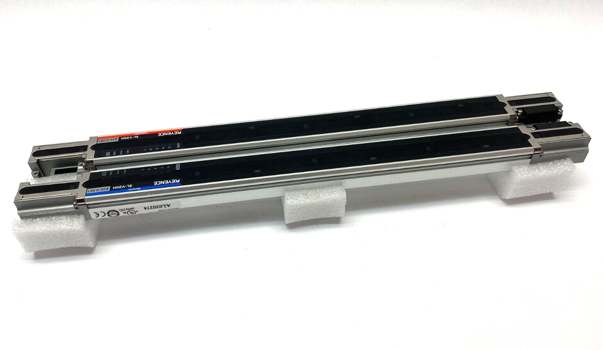 SL-V20H-T, SL-V20H-R | Keyence SL-V20H Light Curtain Set 20 Optical Axes SL-V20H-T/ SL-V20H-R - New – Open box - Maverick Industrial Sales