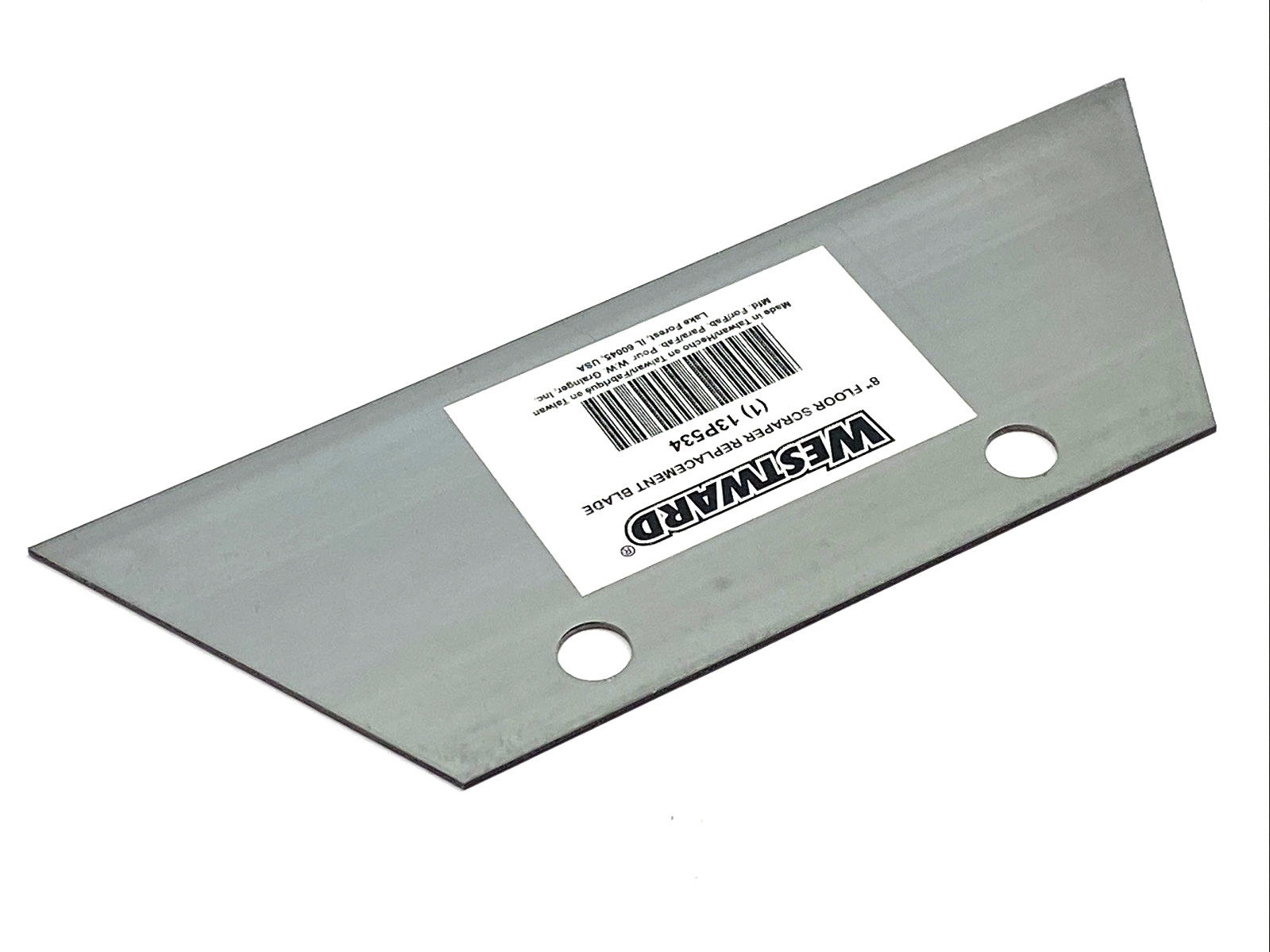 Westward 13P534 Replacement Scraper Blade 8″ High Carbon Steel - Maverick Industrial Sales