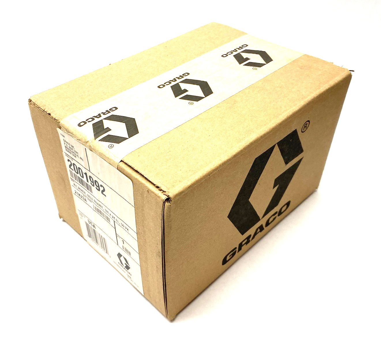 Graco 2001992 Kit, Mixer, Bell Mount, 1/4 X 24 El, 50 Pk UPC: 76994677257 - Maverick Industrial Sales