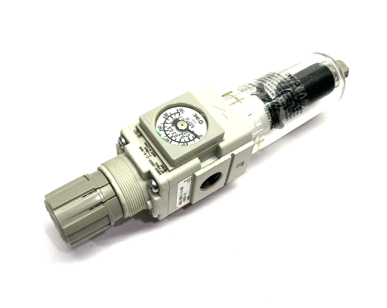 SMC AW20K-N02CE-Z-B-X406 Modular Filter Regulator 7-60psi - Maverick Industrial Sales