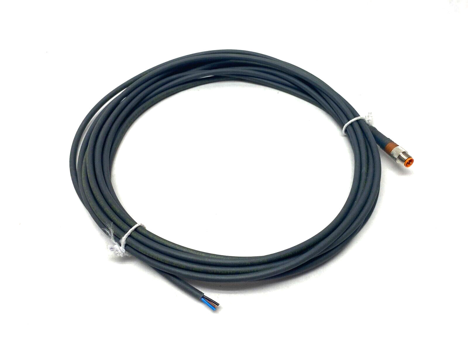 Lumberg Automation RSMV 3-224/5M Single Ended Cordset Male M8 3-Pin 5m - Maverick Industrial Sales