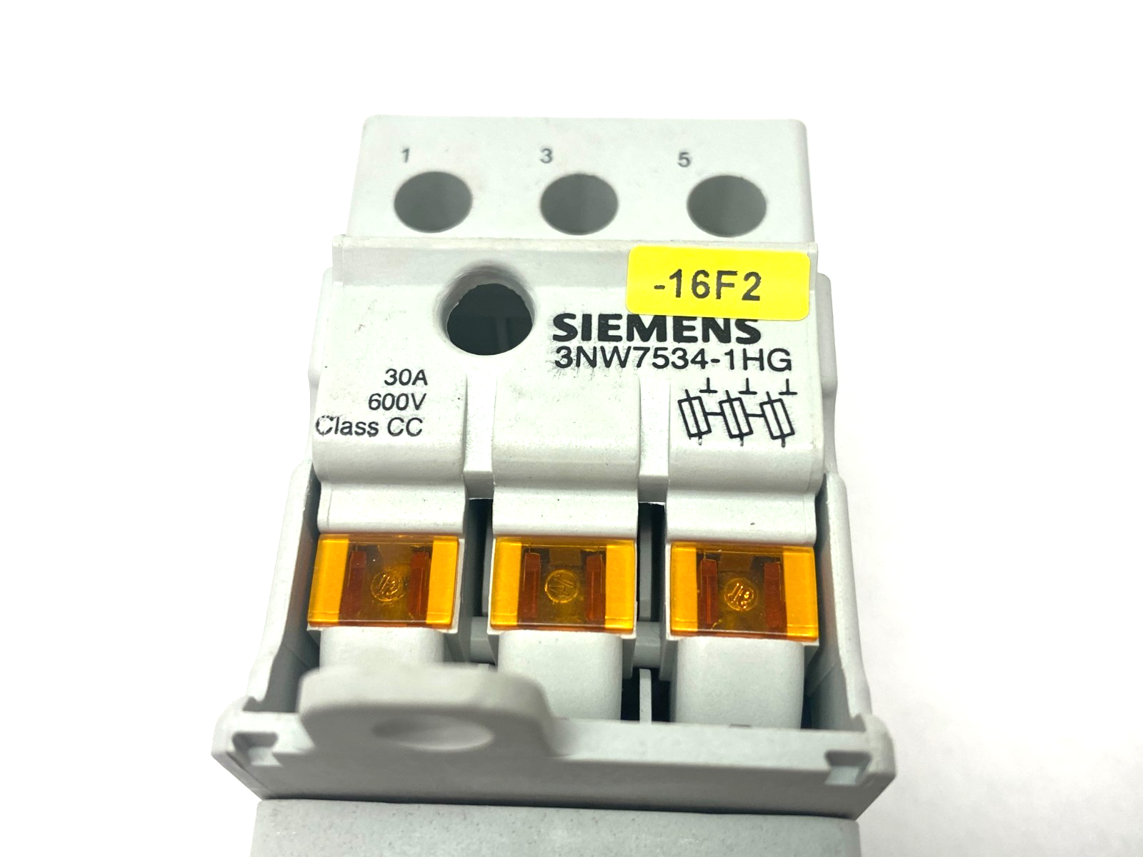 Siemens 3NW7534-1HG 3-Pole Fuse Holder Class CC 600V 30A - Maverick Industrial Sales