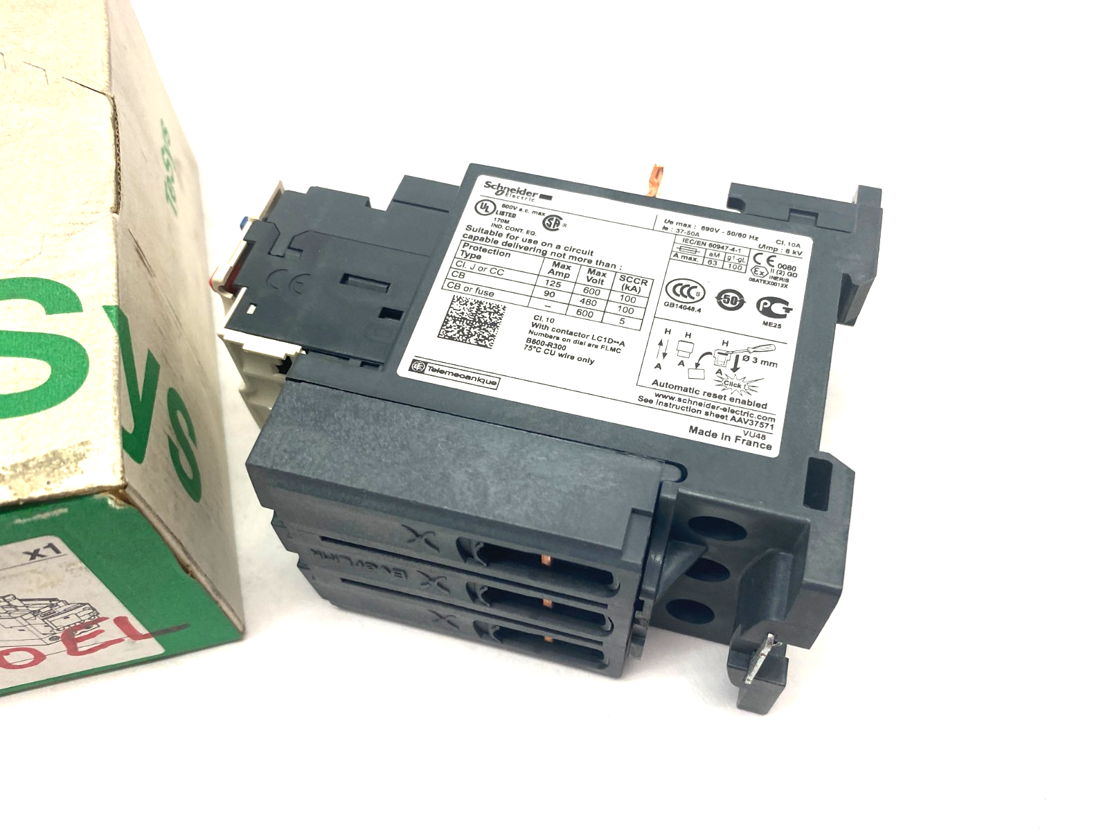 Schneider Electric LR3D350 TeSys Deca Thermal Overload Relay 921592 - Maverick Industrial Sales