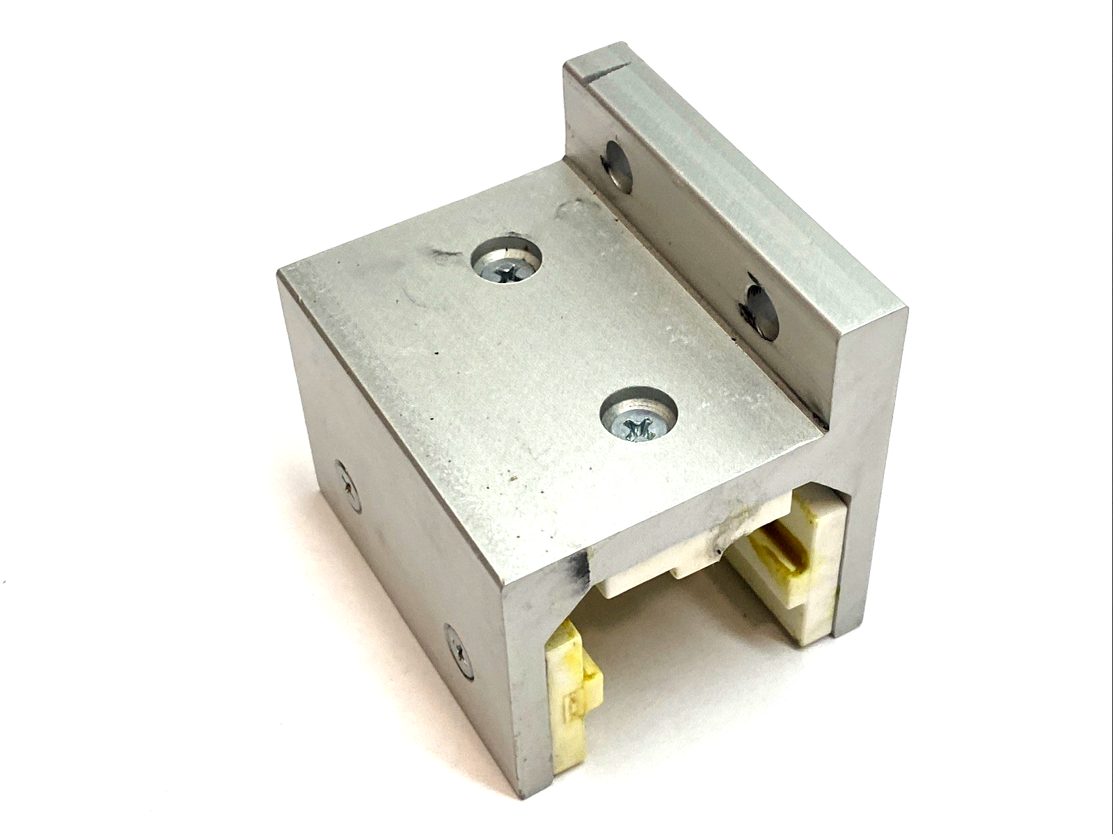 6515 | 80/20 Linear Bearing 15 Series Single Flange Short 3 Slot Mount Brake Holes - Used - Maverick Industrial Sales