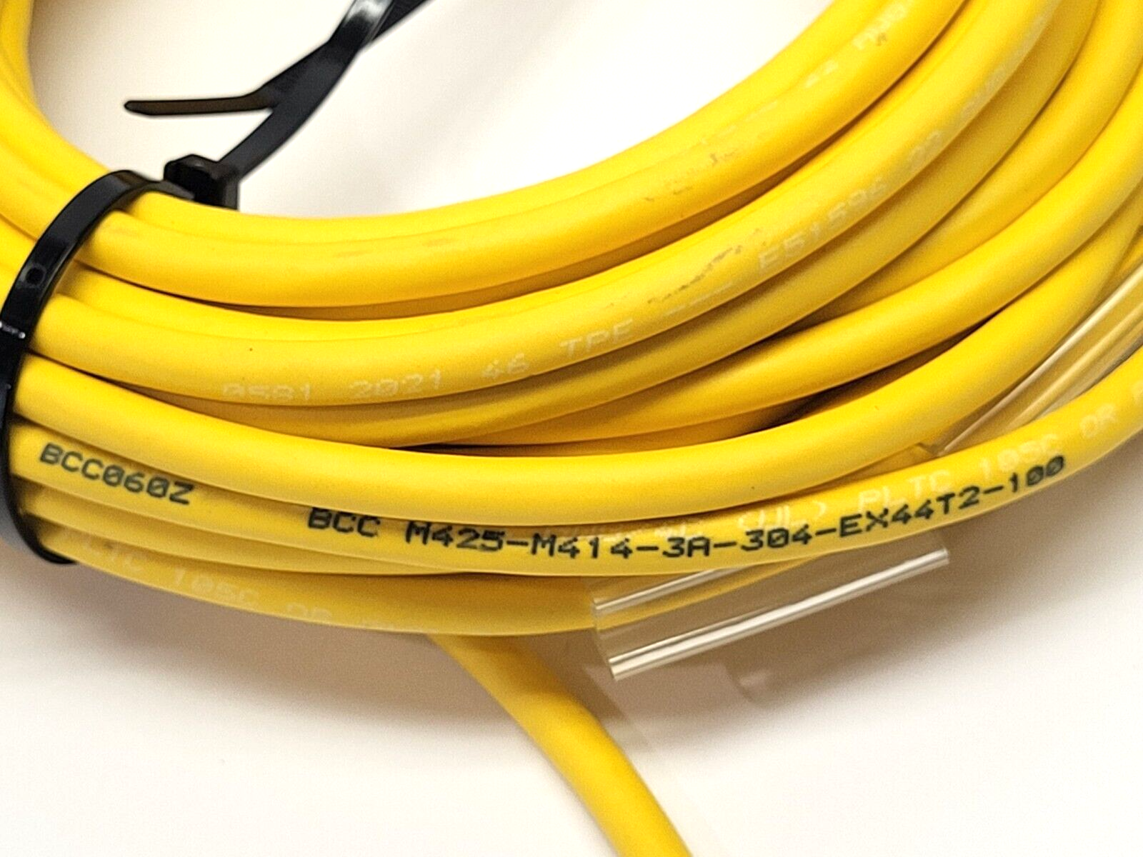 Balluff BCC060Z Double-Ended Connector Cable BCC M425-M414-3A-304-EX44T2-100 - Maverick Industrial Sales