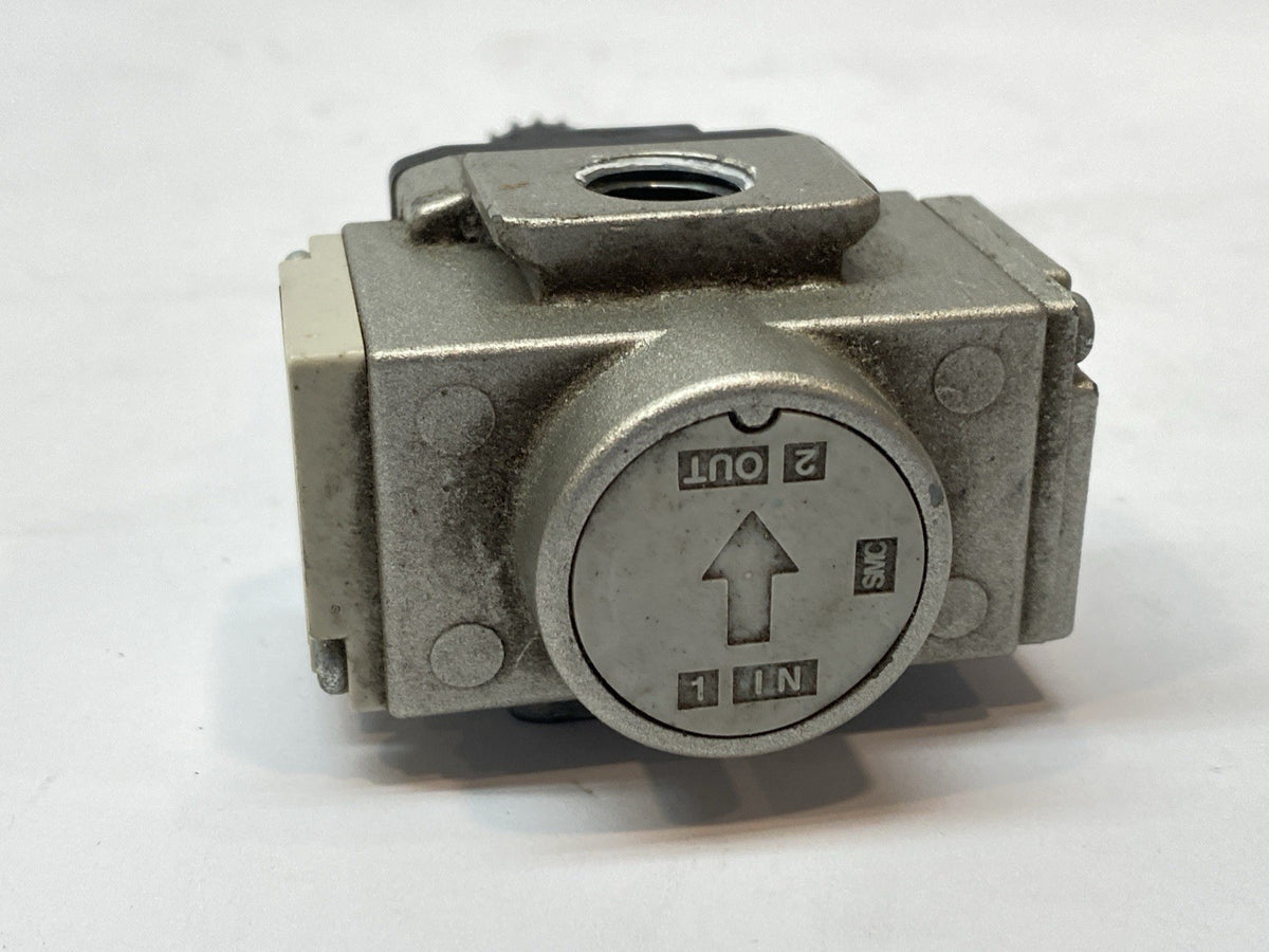 SMC AR20-N02-Z Pneumatic Modular Pressure Regulator 1/4" NPT - Maverick Industrial Sales