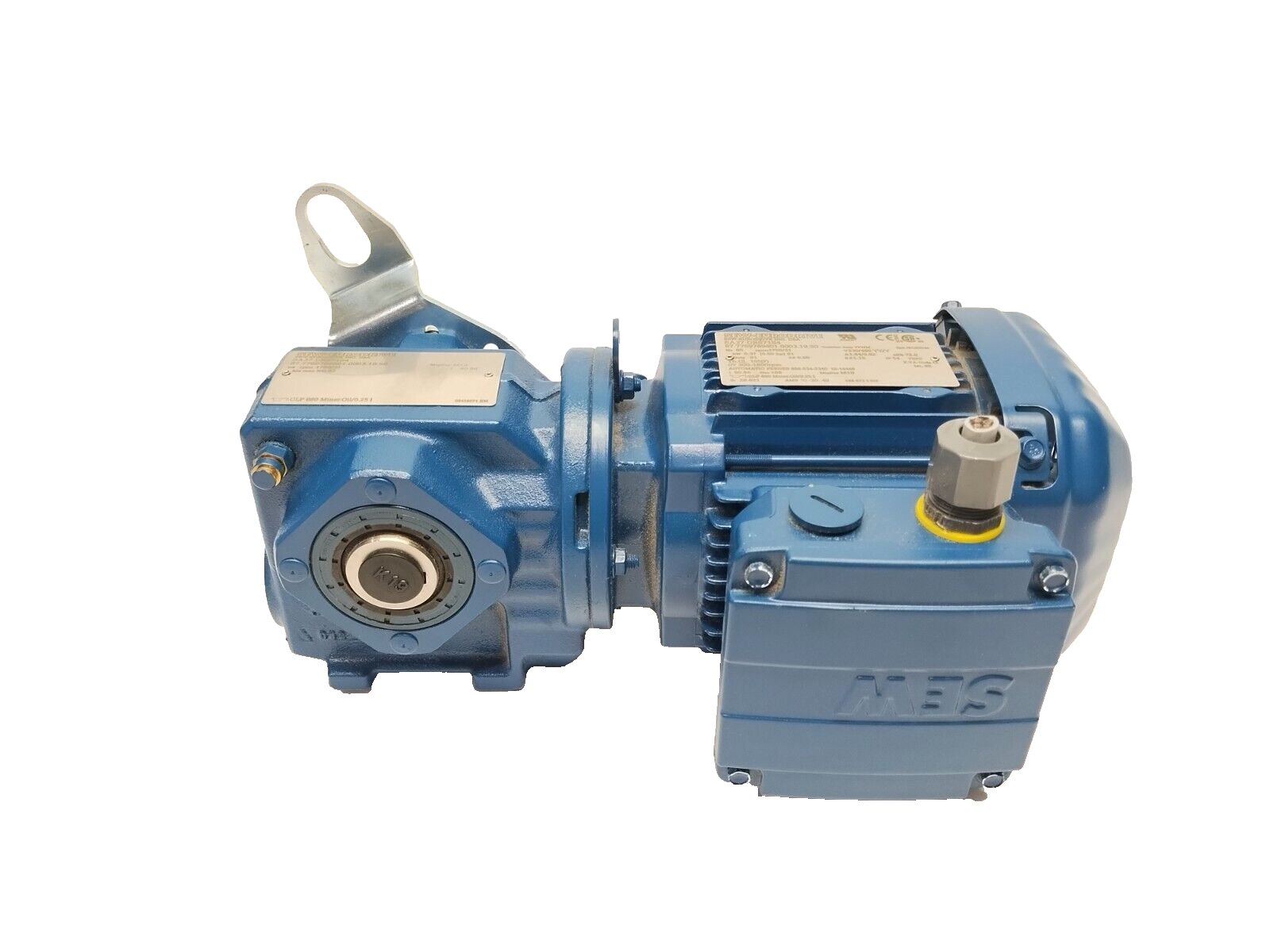 SEW Eurodrive SA37 DRS71S4 Inverter Duty Gearmotor 230/460V 3PH 0.5HP S1 - Maverick Industrial Sales