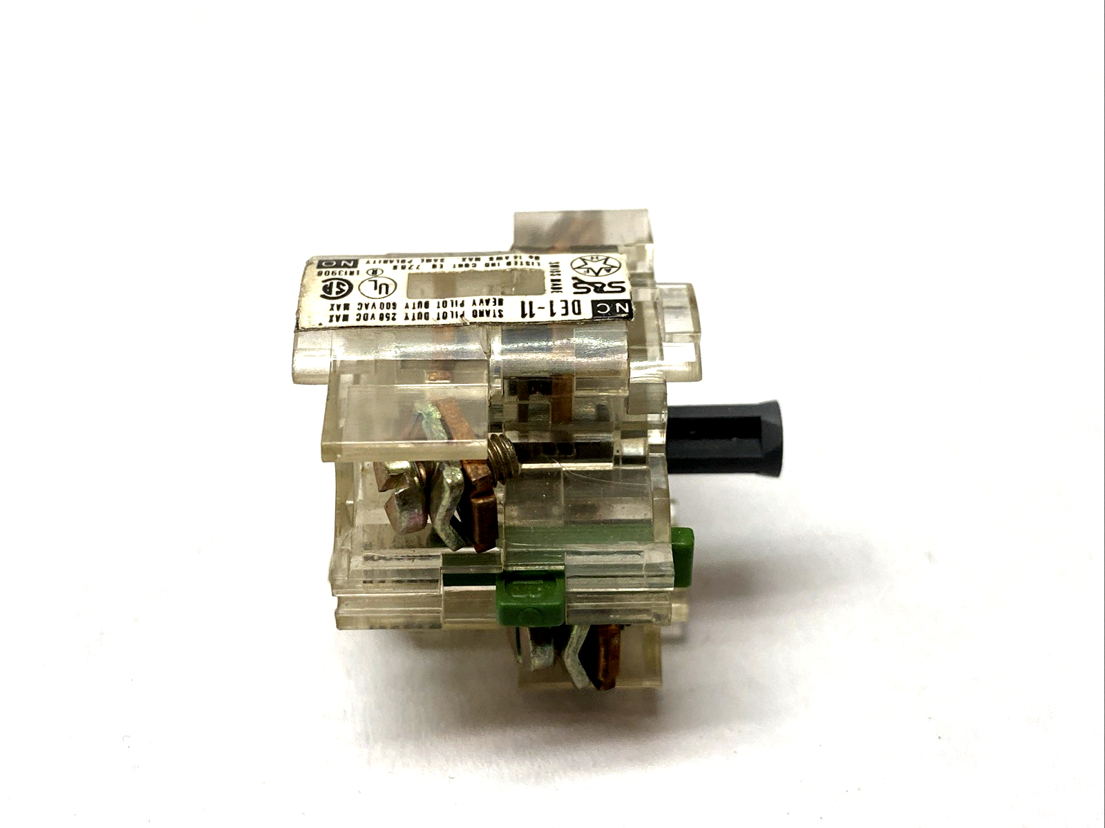 Sprecher+Schuh DE1-11 Contact Block 500V 10A - Maverick Industrial Sales