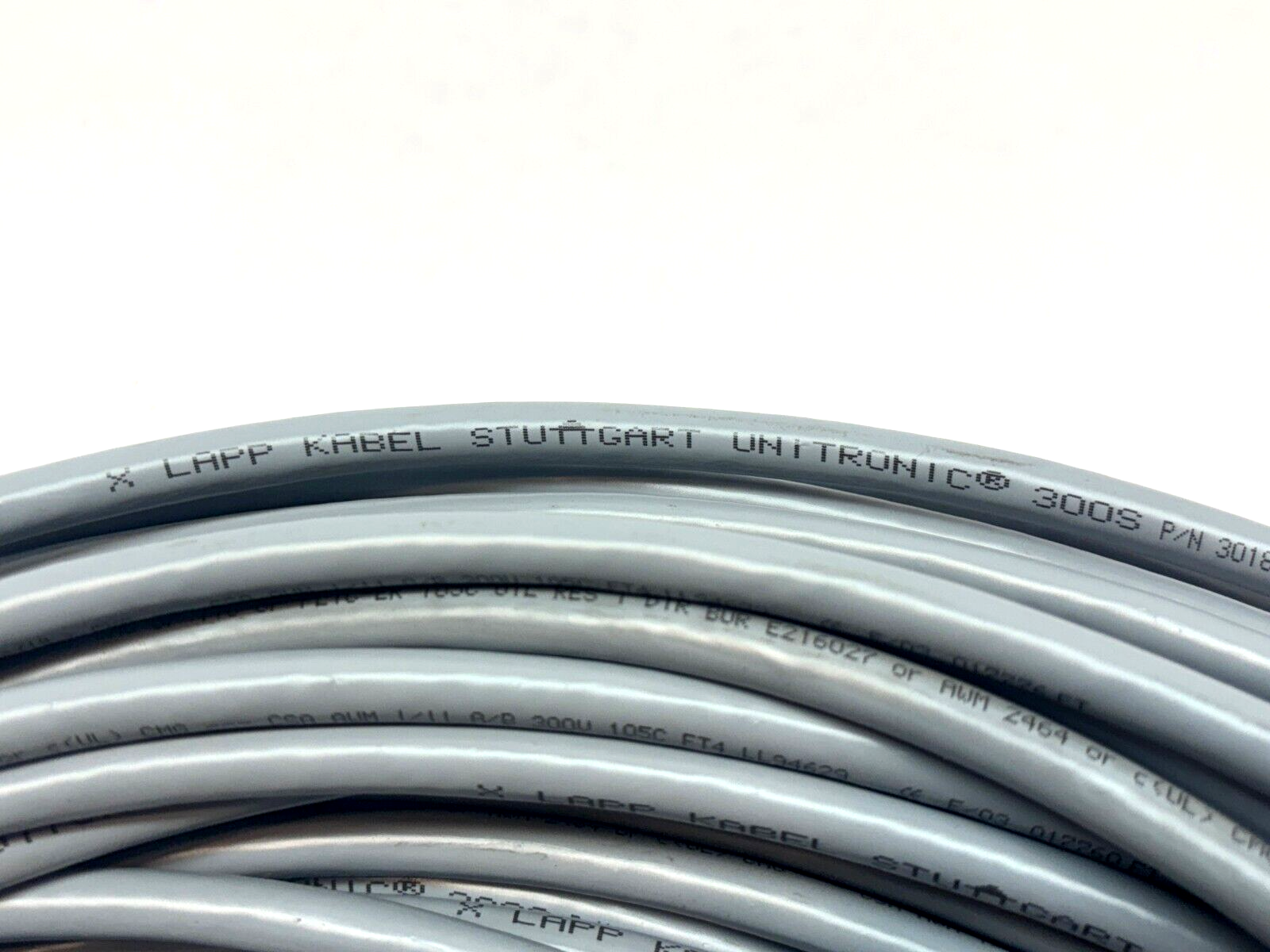 LAPP 301803S Cable UNITRONIC 300 S 110-FT 3C 18 AWG Gray - Maverick Industrial Sales