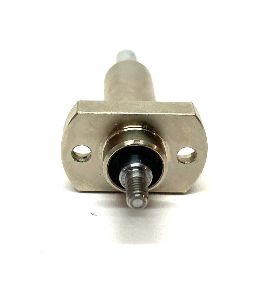 Pilot Flanged Linear Ball Bearing w/ 6mm Threaded Tip Rod, 12mm Overall Diameter - Maverick Industrial Sales