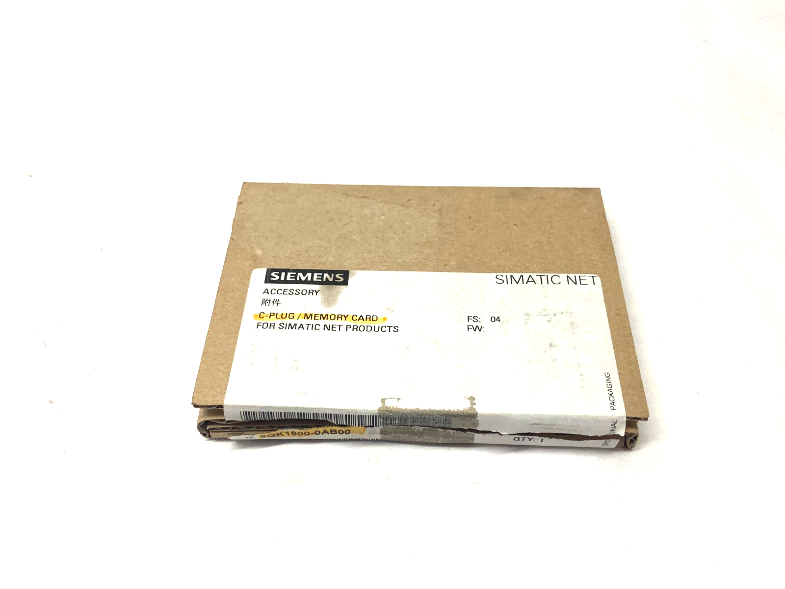 Siemens 6GK1900-0AB00 C-Plug SIMATIC NET Memory Card - Maverick Industrial Sales