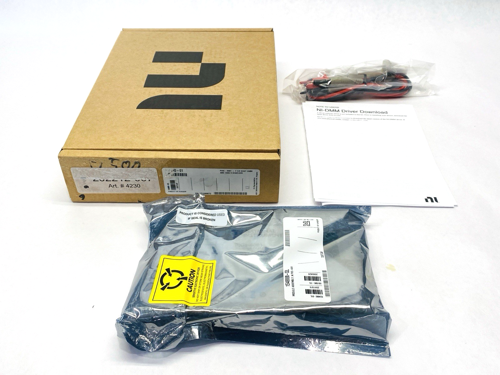 National Instruments 783130-01 7 1/2 Digit DMM And 1000V Digitizer PXIE-4081 - Maverick Industrial Sales