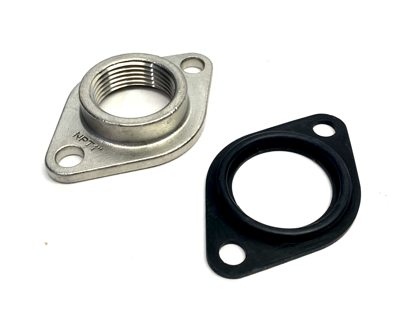 Walr TQ200F-KIT Flange Kit, 2 Flanges 2 Gaskets, 1" NPT - Maverick Industrial Sales