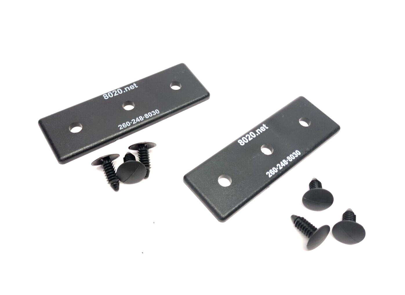 80/20 2046 15 Series Aluminum Extrusion End Cap w/ Push-In Fasteners LOT OF 2 - Maverick Industrial Sales