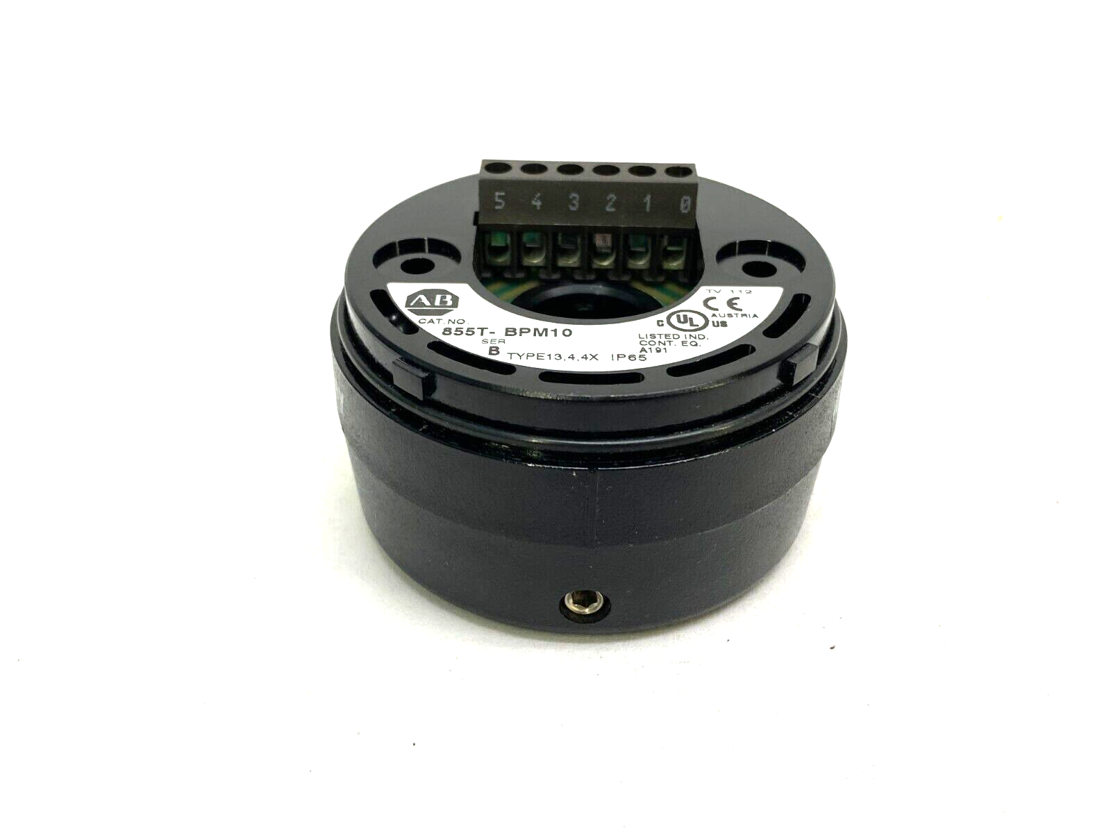 Allen Bradley 855T-BPM10 Ser. B Stack Light Base Module Type 13,4,4X IP65 - Maverick Industrial Sales