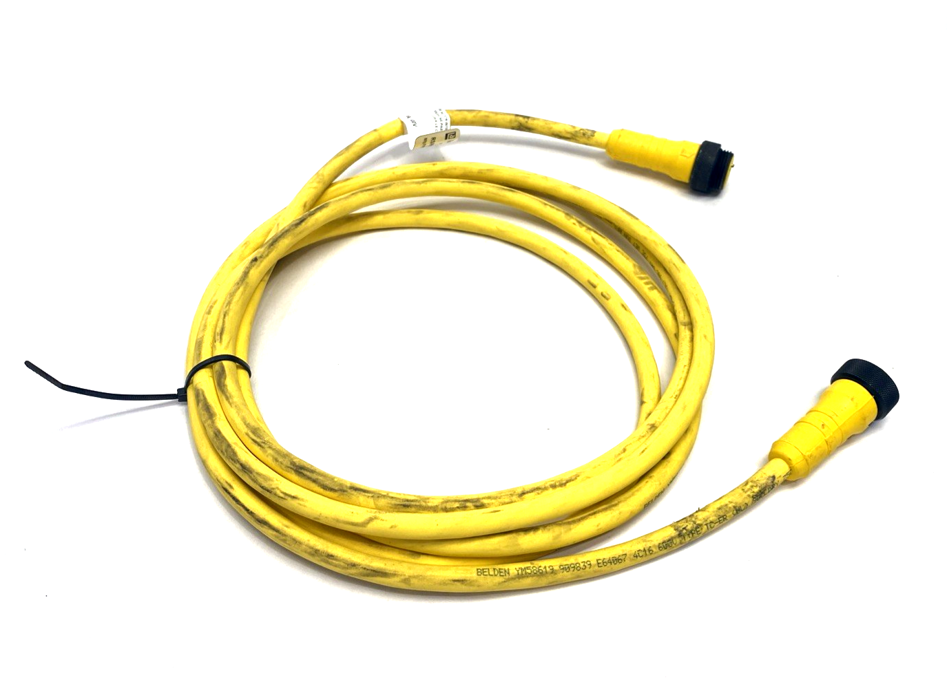 Lumberg RSRK 40-839/3M Cordset, 7/8" Male To Female 4-Pin 3m 500003211 - Maverick Industrial Sales