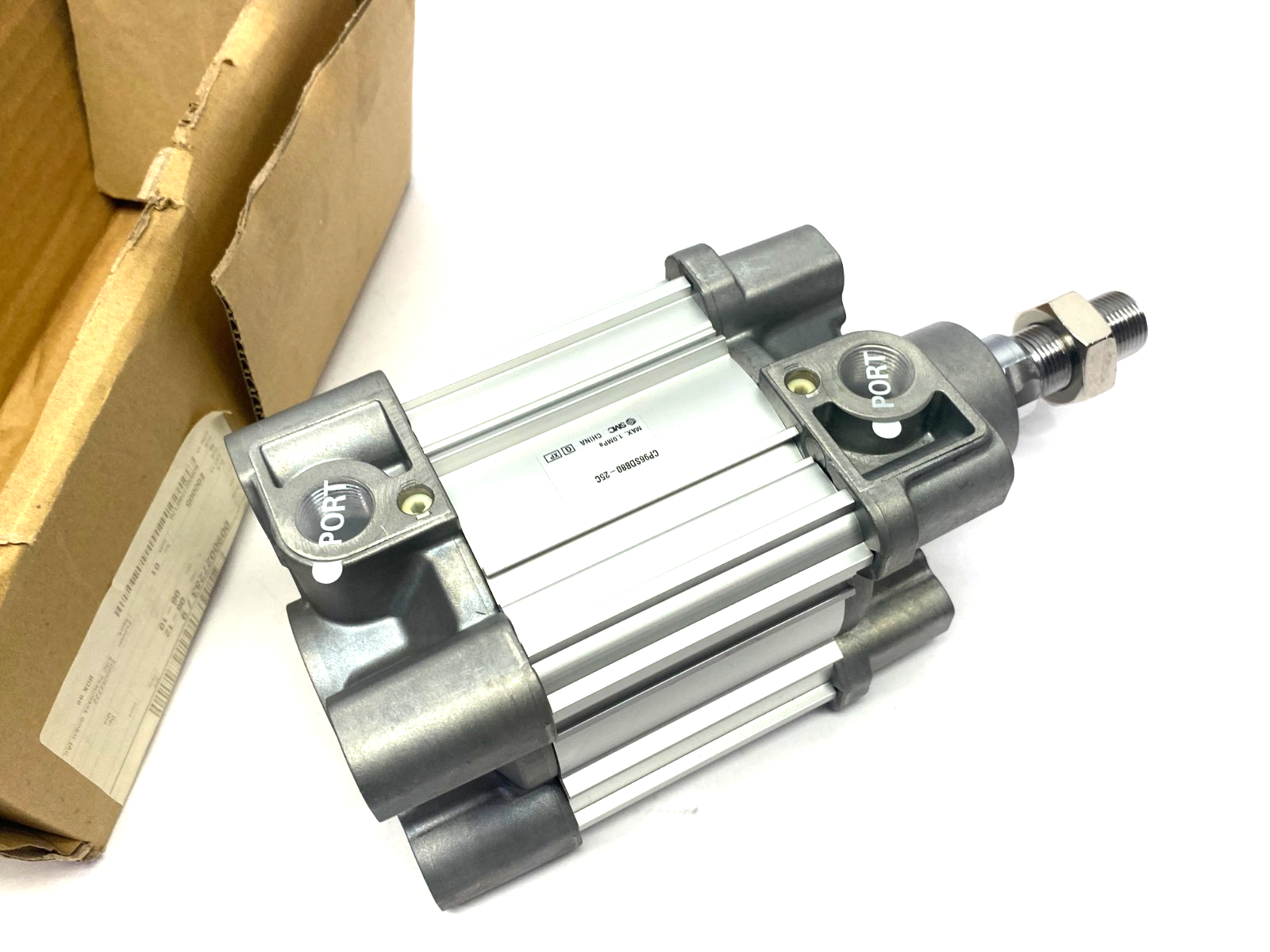 SMC CP96SDB80-25C Tie-Rod Cylinder, CP96 Profile, Double Acting - Maverick Industrial Sales