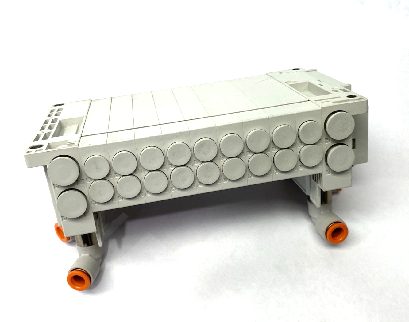 SMC SS5Y5-12F1-09B-N 9-Station Pneumatic Manifold Assembly Unit - Maverick Industrial Sales
