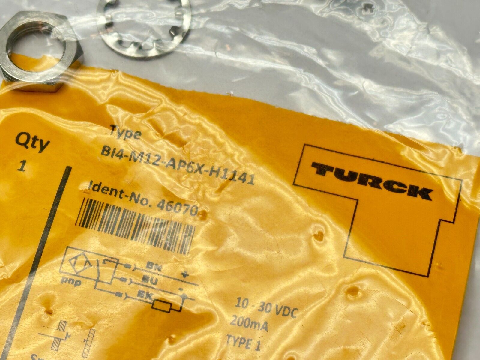 Turck BI4-M12-AP6X-H1141 Inductive Proximity Sensor 46070 - Maverick Industrial Sales