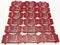 Numatics Red Lockout Pneumatic Valve Cover LOT OF 18