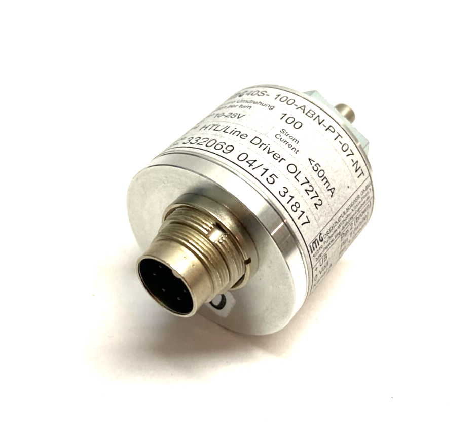IMG 40S-100-ABN-PT-07-NT Rotary Shaft Encoder HTL/Line Driver 10-28V - Maverick Industrial Sales