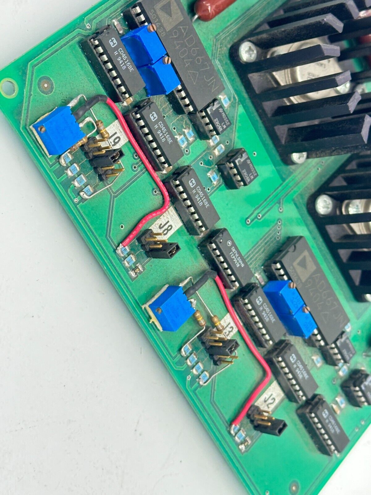 1-CD50-0094-001 PCB 1-CD50-0094-000-X1 w/ 2x AD667JN 9404 - Maverick Industrial Sales