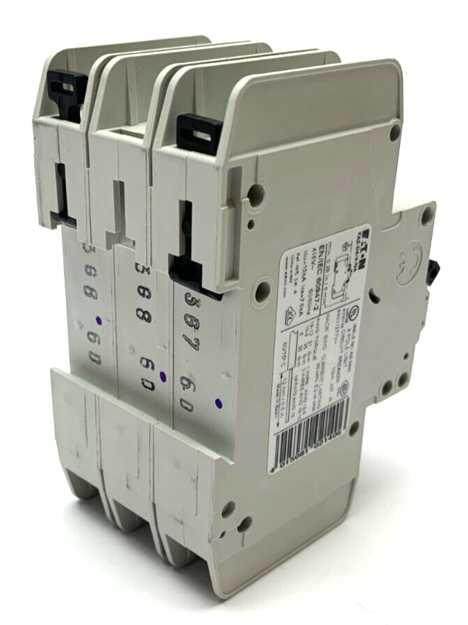Eaton FAZ-D6/3-NA 3 Pole Circuit Breaker - Maverick Industrial Sales