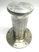 Kurt J. Lesker SS Half Nipple 8-7/8" OD to 5-1/16" 10-3/4" Inch L - Maverick Industrial Sales