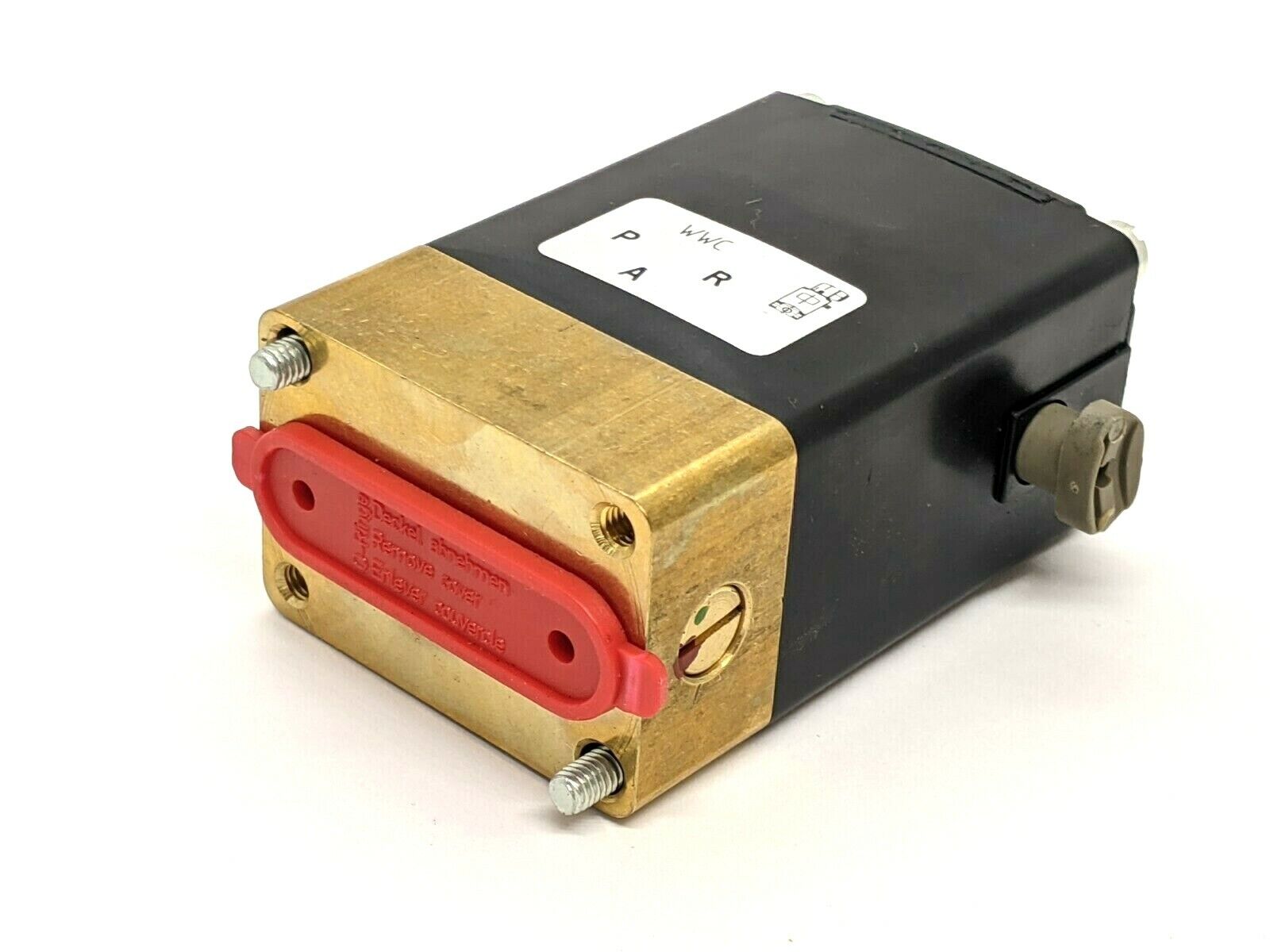 Burkert 0331 C 5/64 NBR BR 3/2 Way Pivoted Armature Valve 00453511 - Maverick Industrial Sales
