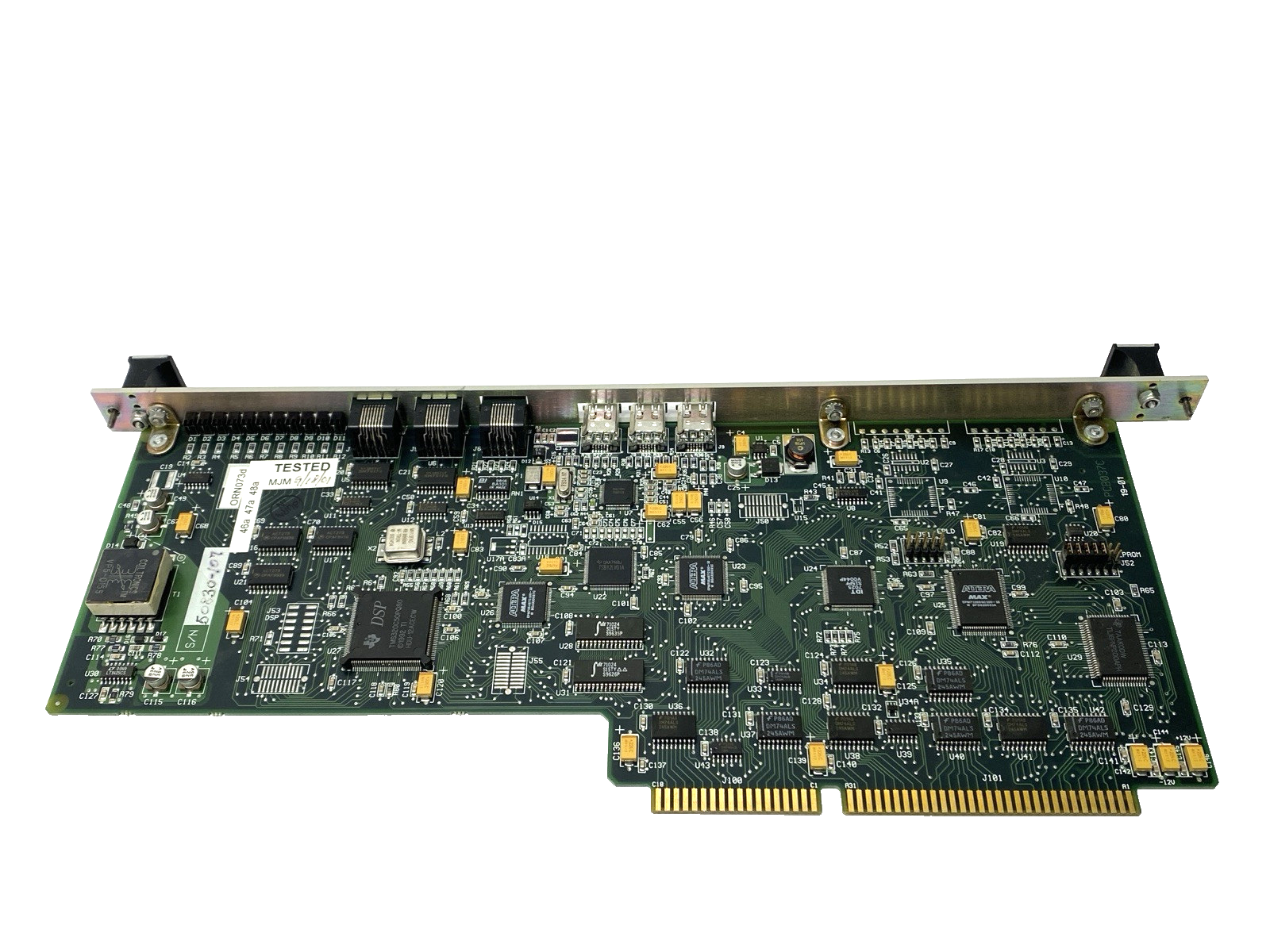 ORMEC ORN073D ServoWire Module Axis Card ORN-SW-AM/0 Circuit Board V 1.0.2 - Maverick Industrial Sales