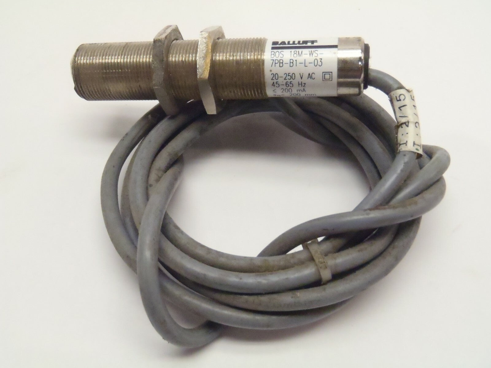 Balluff BOS 18M-WS-7PB-B1-L-03 Proximity Sensor - Maverick Industrial Sales