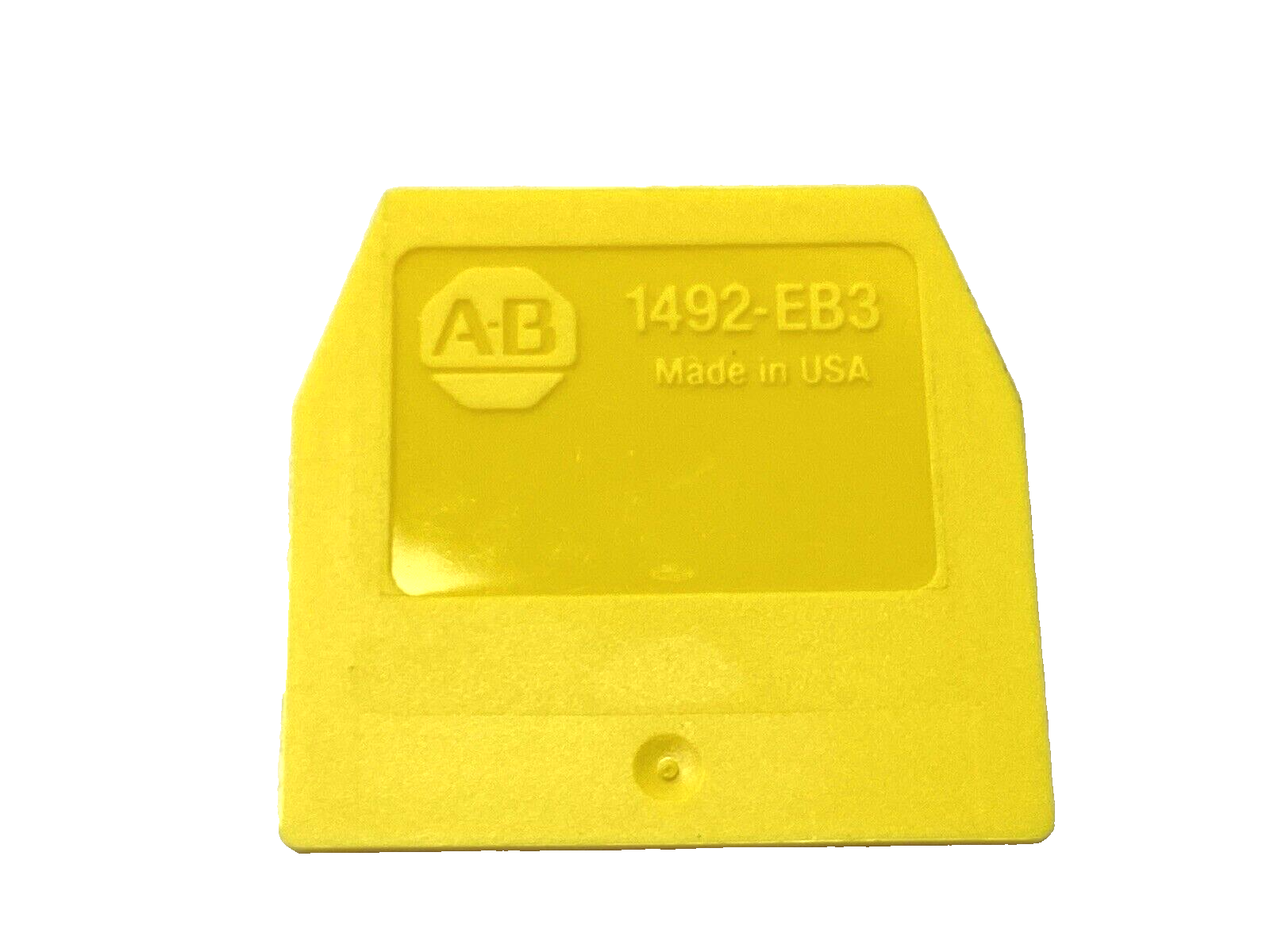 Allen Bradley 1492-EB3-Y Ser. A End Barriers LOT OF 37 - Maverick Industrial Sales