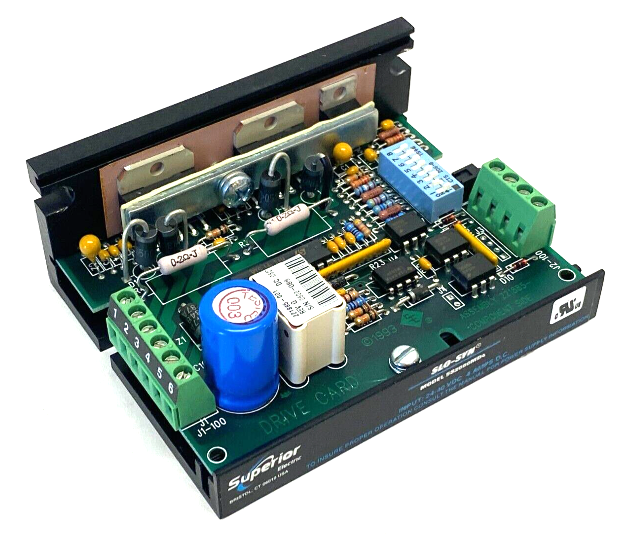Superior Electric SS2000MD4 SLO-SYN Programmable Step Motor Controller 24~40VDC - Maverick Industrial Sales