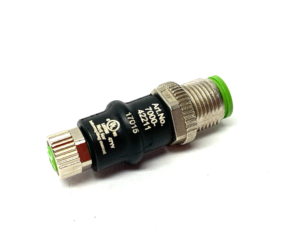Murrelektronik 7000-42211-0000000 Adaptor M12 male / M8 female A-cod. 4-pol. - Maverick Industrial Sales